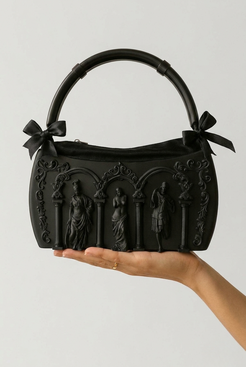 Antik Yunan Figürlü Çanta (Sınırlı Üretim)