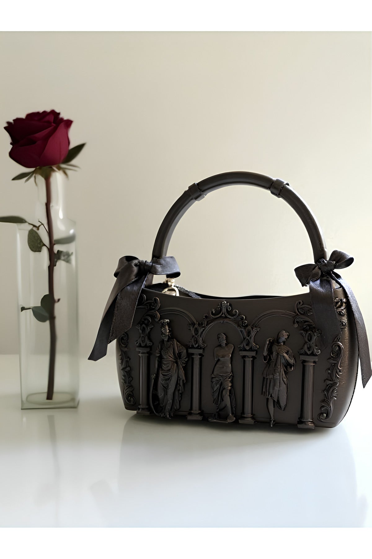 Antik Yunan Figürlü Çanta (Sınırlı Üretim)