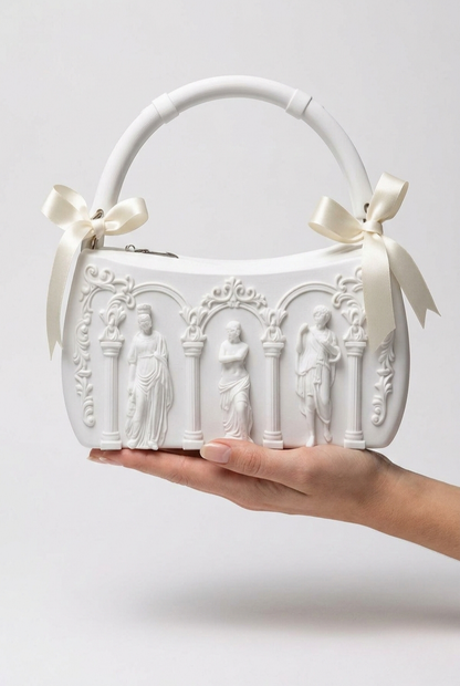 Antik Yunan Figürlü Çanta (Sınırlı Üretim)
