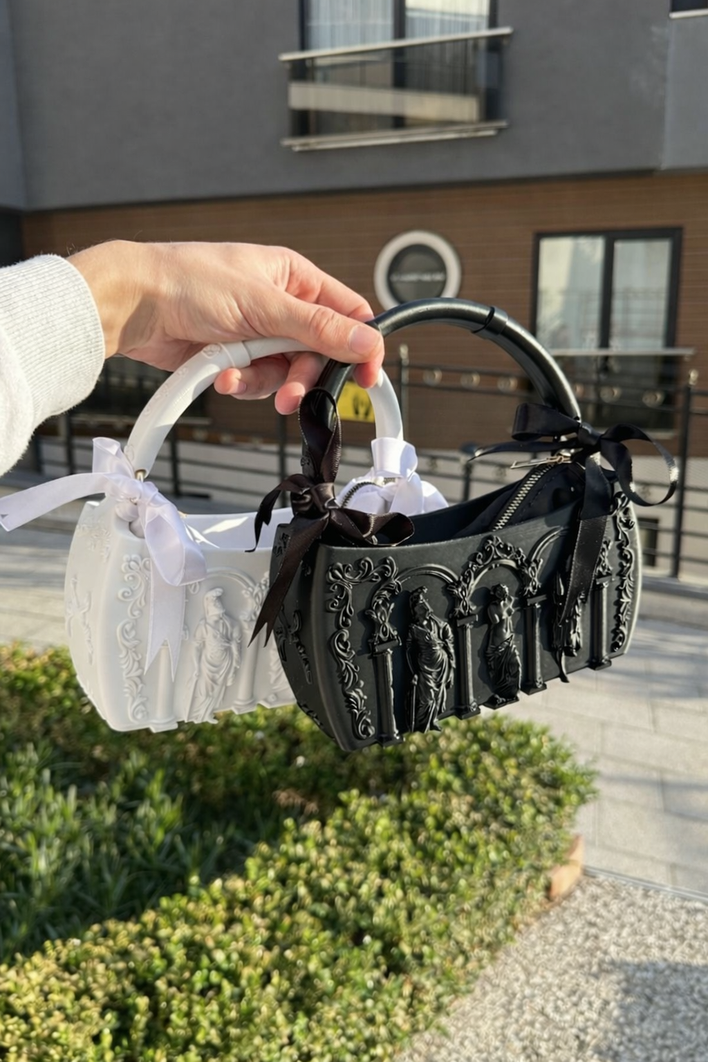 Antik Yunan Figürlü Çanta (Sınırlı Üretim)